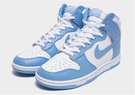 nike dunks blue high tops